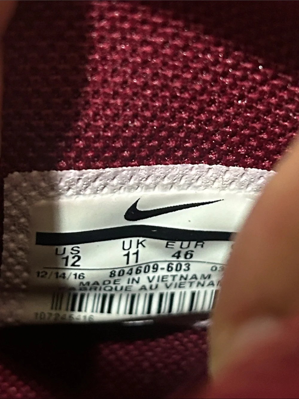 Nike Air Force 1 ‘07 Mid LV8 Team Red 804609-603